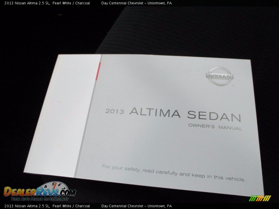 2013 Nissan Altima 2.5 SL Pearl White / Charcoal Photo #35