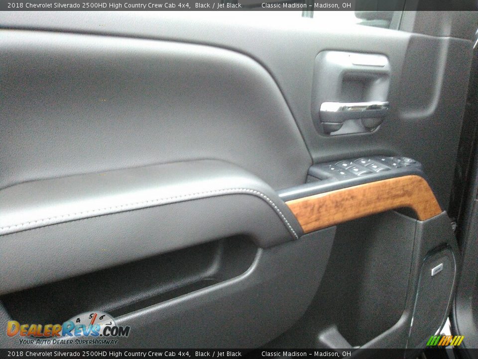 2018 Chevrolet Silverado 2500HD High Country Crew Cab 4x4 Black / Jet Black Photo #5
