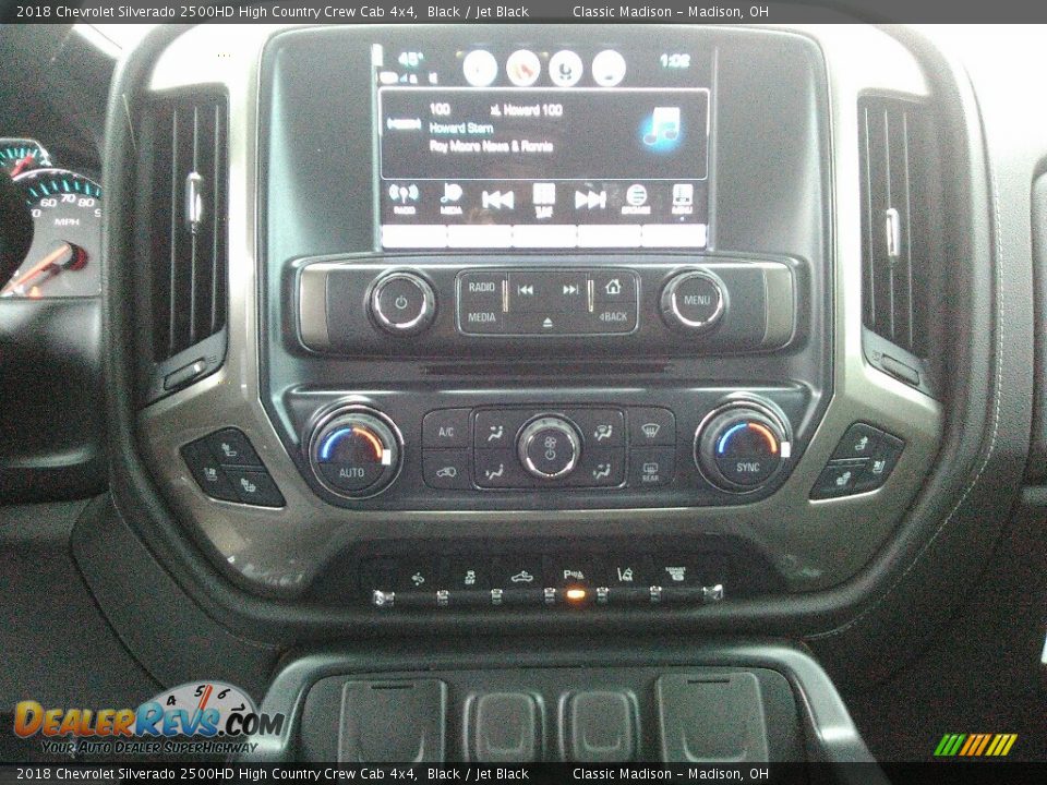 2018 Chevrolet Silverado 2500HD High Country Crew Cab 4x4 Black / Jet Black Photo #11