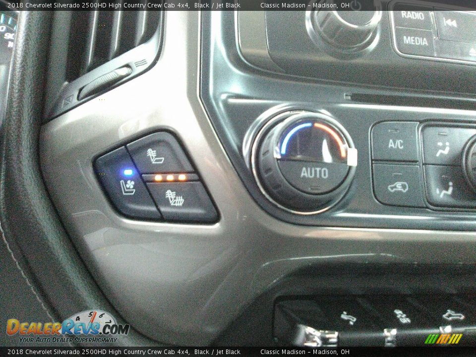 2018 Chevrolet Silverado 2500HD High Country Crew Cab 4x4 Black / Jet Black Photo #12