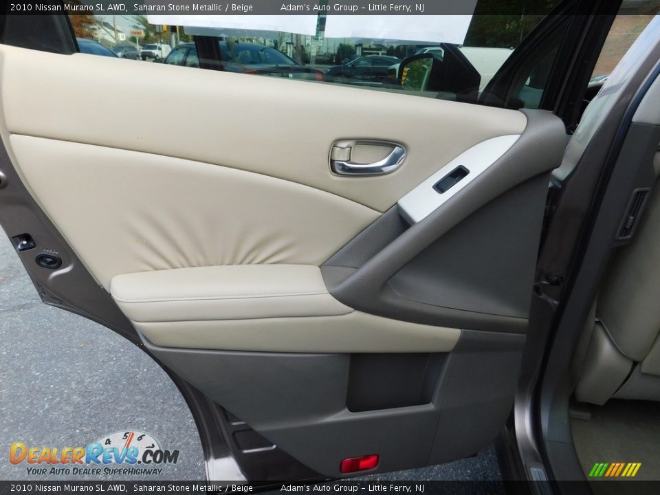 2010 Nissan Murano SL AWD Saharan Stone Metallic / Beige Photo #36