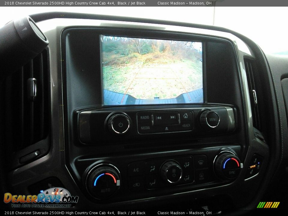 2018 Chevrolet Silverado 2500HD High Country Crew Cab 4x4 Black / Jet Black Photo #14