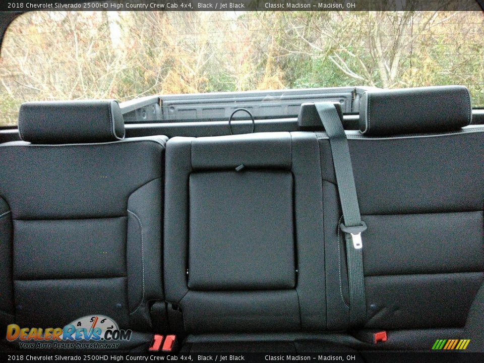 2018 Chevrolet Silverado 2500HD High Country Crew Cab 4x4 Black / Jet Black Photo #17