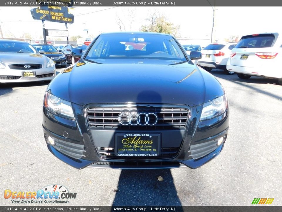 2012 Audi A4 2.0T quattro Sedan Brilliant Black / Black Photo #3