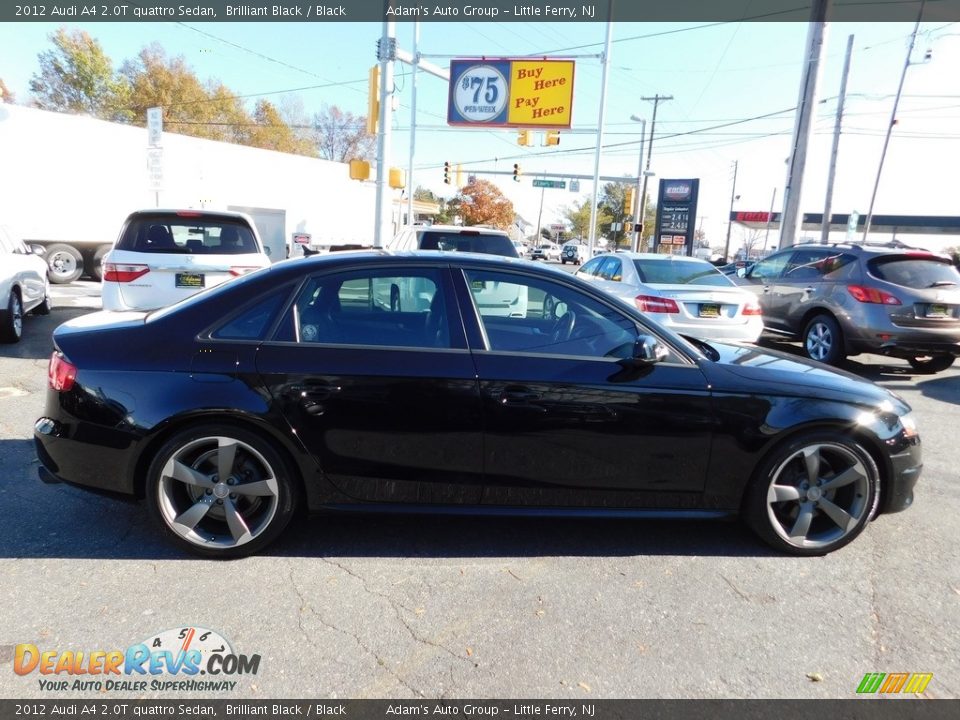 2012 Audi A4 2.0T quattro Sedan Brilliant Black / Black Photo #4
