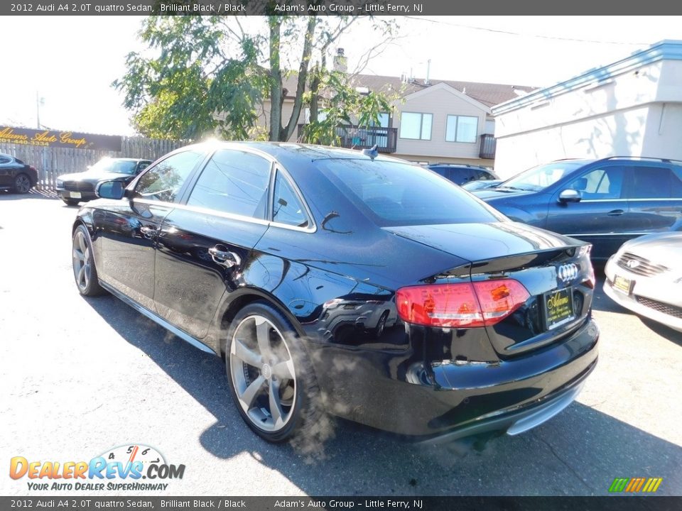 2012 Audi A4 2.0T quattro Sedan Brilliant Black / Black Photo #9