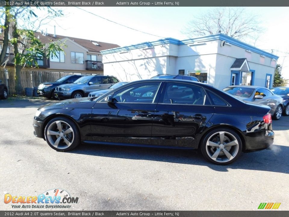 2012 Audi A4 2.0T quattro Sedan Brilliant Black / Black Photo #10