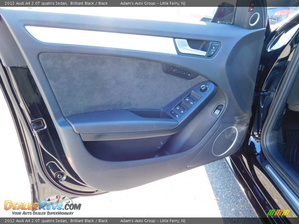 2012 Audi A4 2.0T quattro Sedan Brilliant Black / Black Photo #11