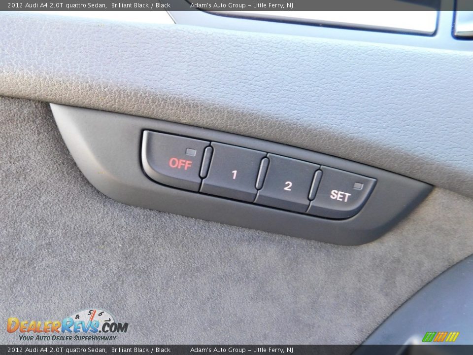 2012 Audi A4 2.0T quattro Sedan Brilliant Black / Black Photo #13