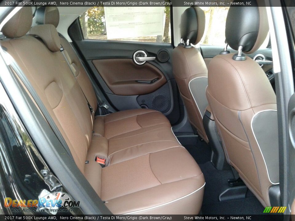 Rear Seat of 2017 Fiat 500X Lounge AWD Photo #12