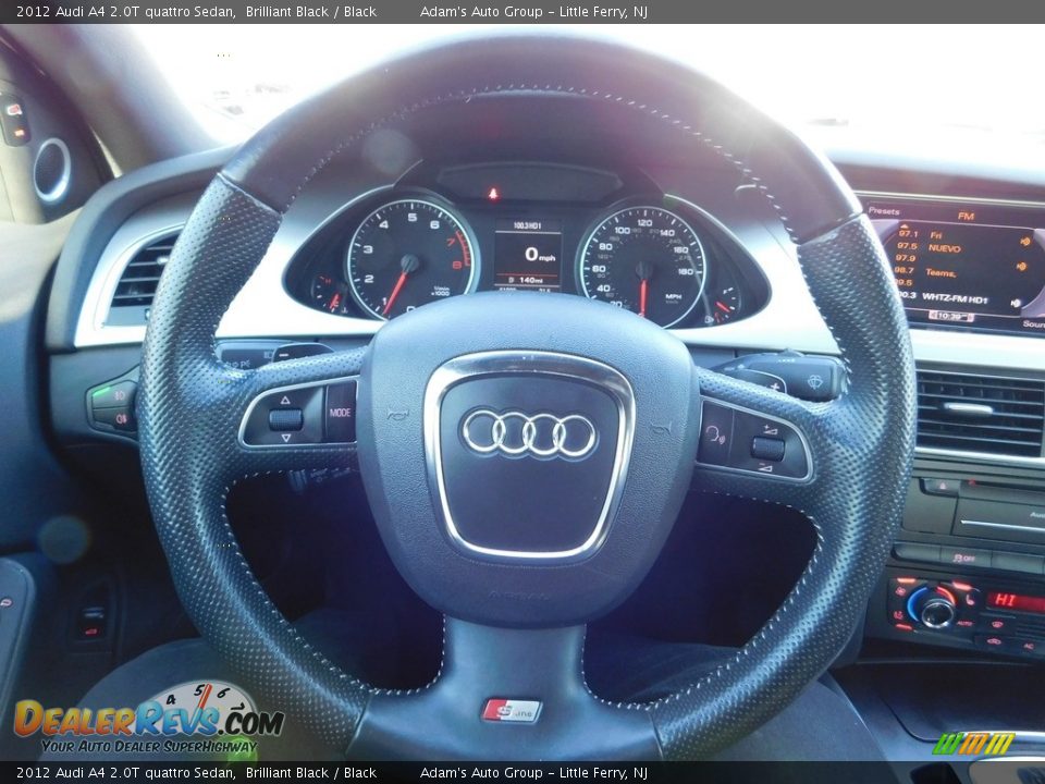 2012 Audi A4 2.0T quattro Sedan Brilliant Black / Black Photo #19