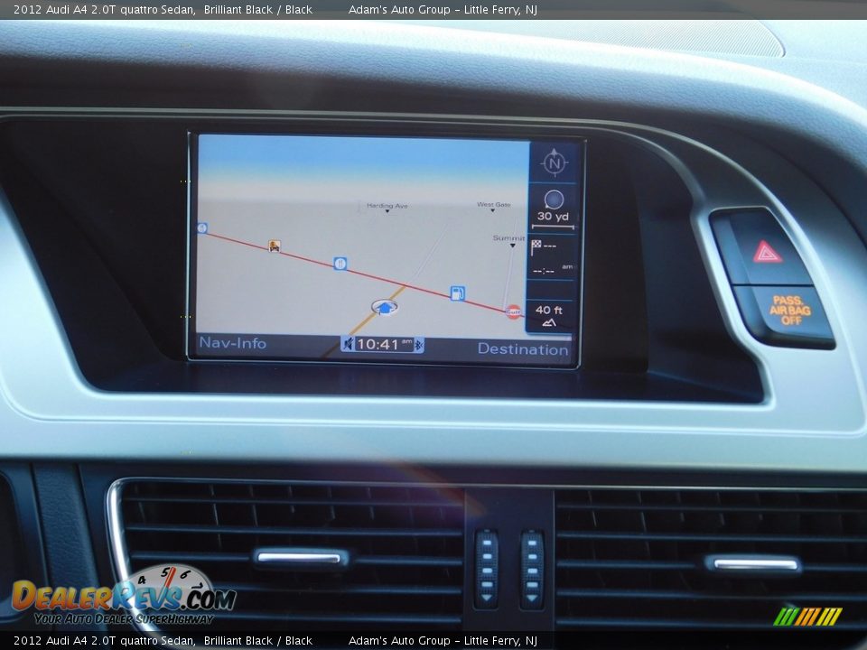 2012 Audi A4 2.0T quattro Sedan Brilliant Black / Black Photo #24