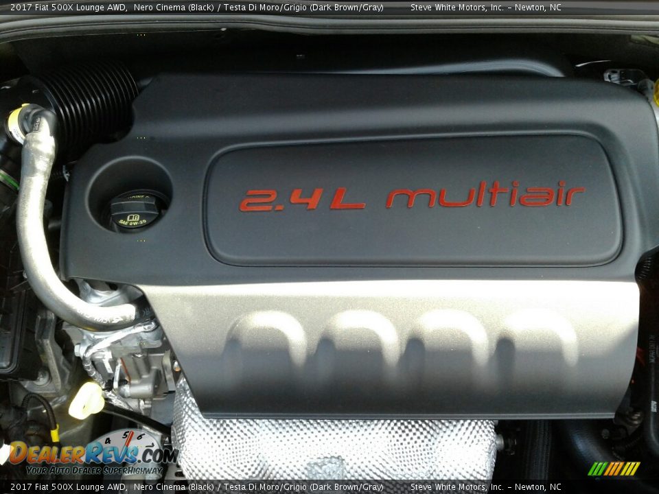 2017 Fiat 500X Lounge AWD 2.4 Liter DOHC 16-Valve MultiAir VVT 4 Cylinder Engine Photo #28