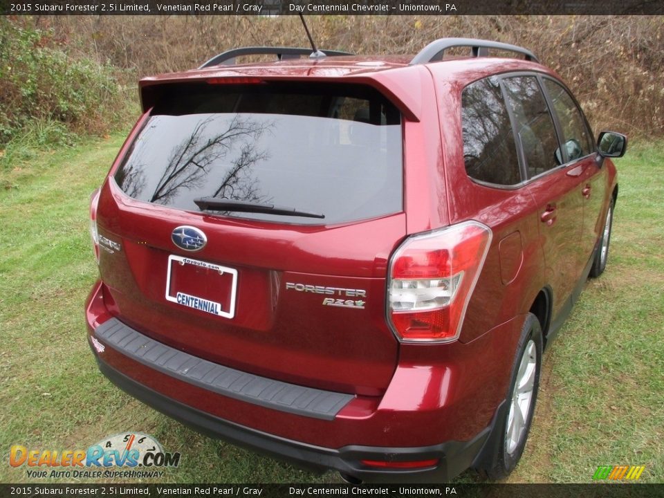 2015 Subaru Forester 2.5i Limited Venetian Red Pearl / Gray Photo #11