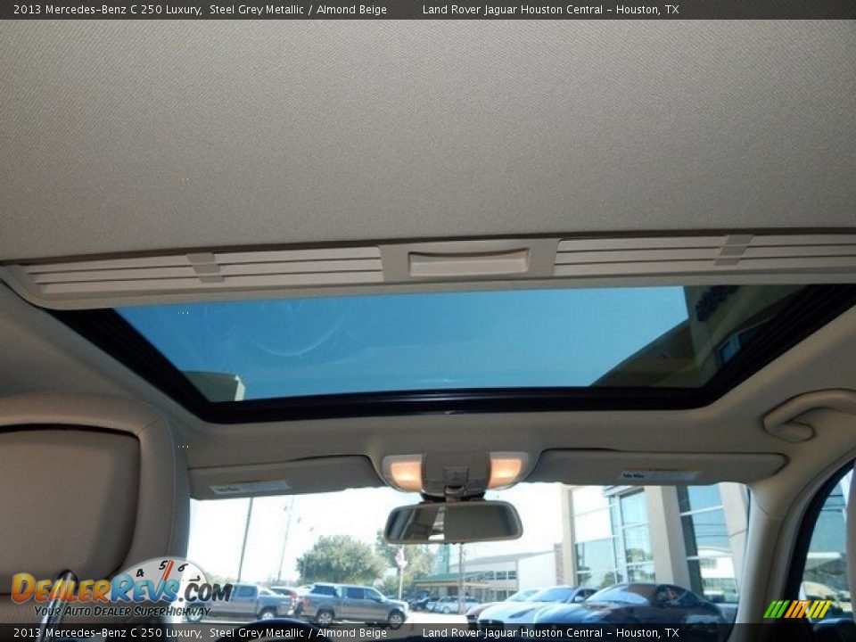 2013 Mercedes-Benz C 250 Luxury Steel Grey Metallic / Almond Beige Photo #17