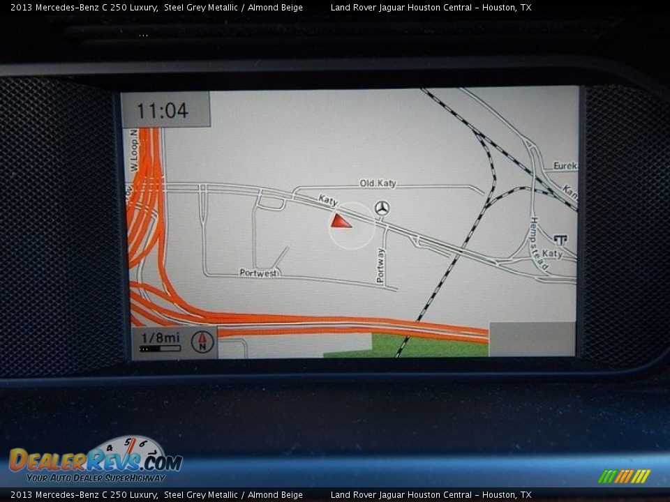 2013 Mercedes-Benz C 250 Luxury Steel Grey Metallic / Almond Beige Photo #29