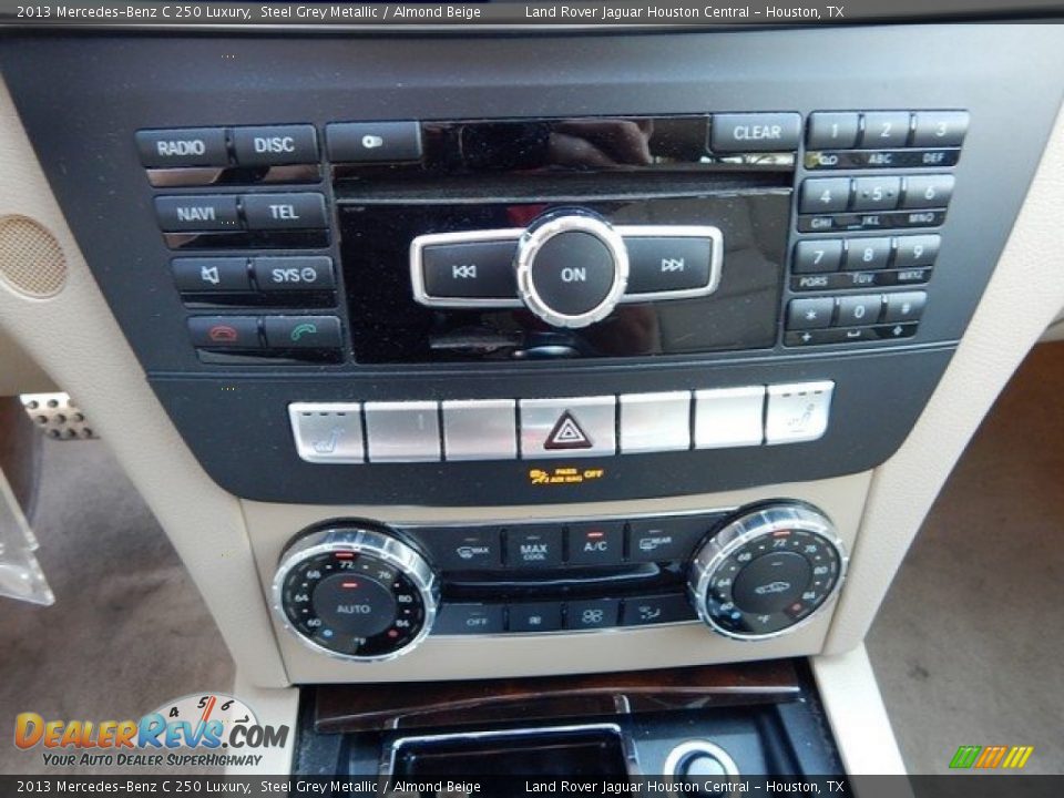 2013 Mercedes-Benz C 250 Luxury Steel Grey Metallic / Almond Beige Photo #31