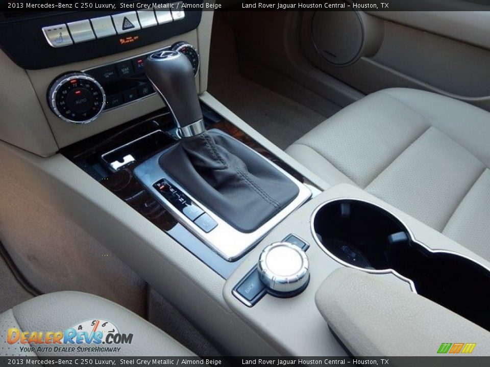 2013 Mercedes-Benz C 250 Luxury Steel Grey Metallic / Almond Beige Photo #32