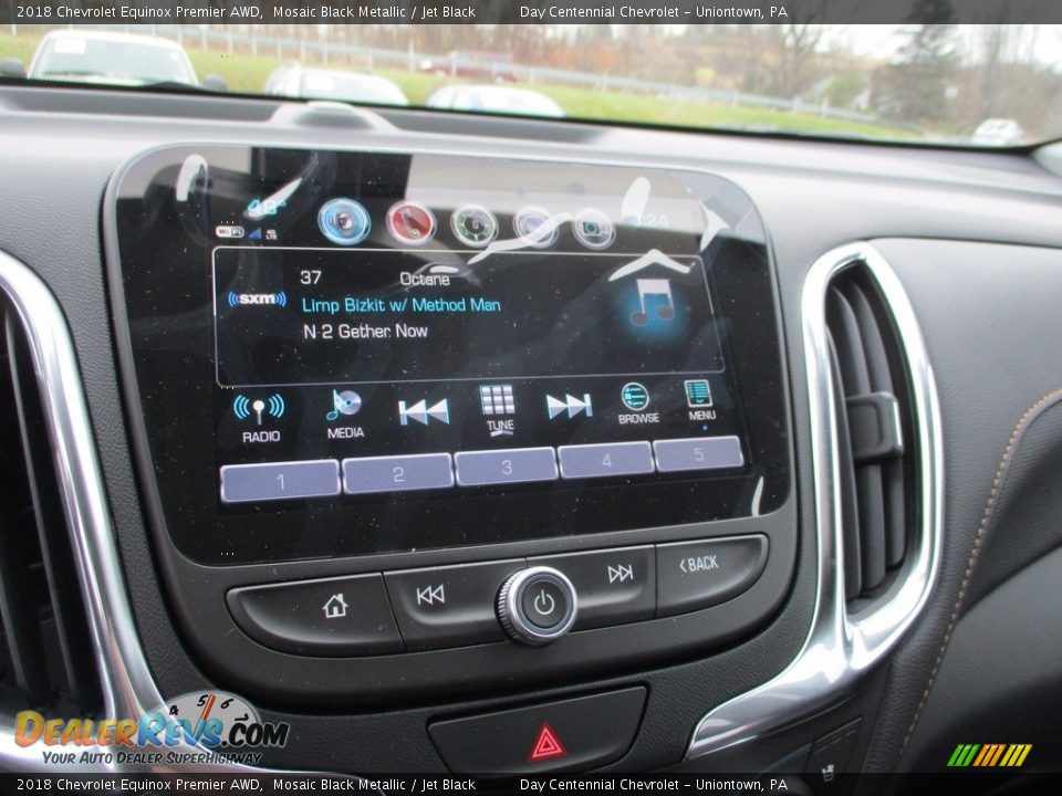 2018 Chevrolet Equinox Premier AWD Mosaic Black Metallic / Jet Black Photo #4