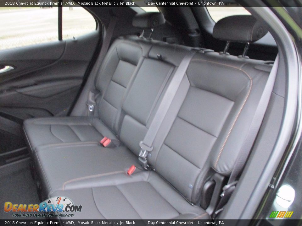 2018 Chevrolet Equinox Premier AWD Mosaic Black Metallic / Jet Black Photo #11