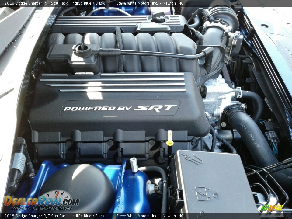 2018 Dodge Charger R/T Scat Pack IndiGo Blue / Black Photo #28