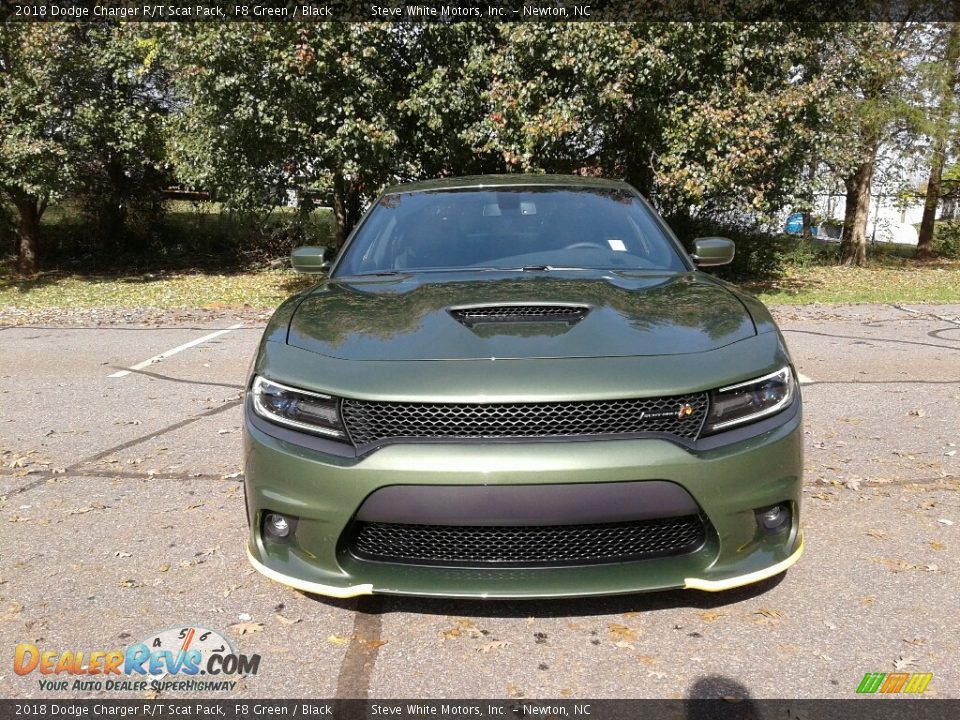 2018 Dodge Charger R/T Scat Pack F8 Green / Black Photo #3