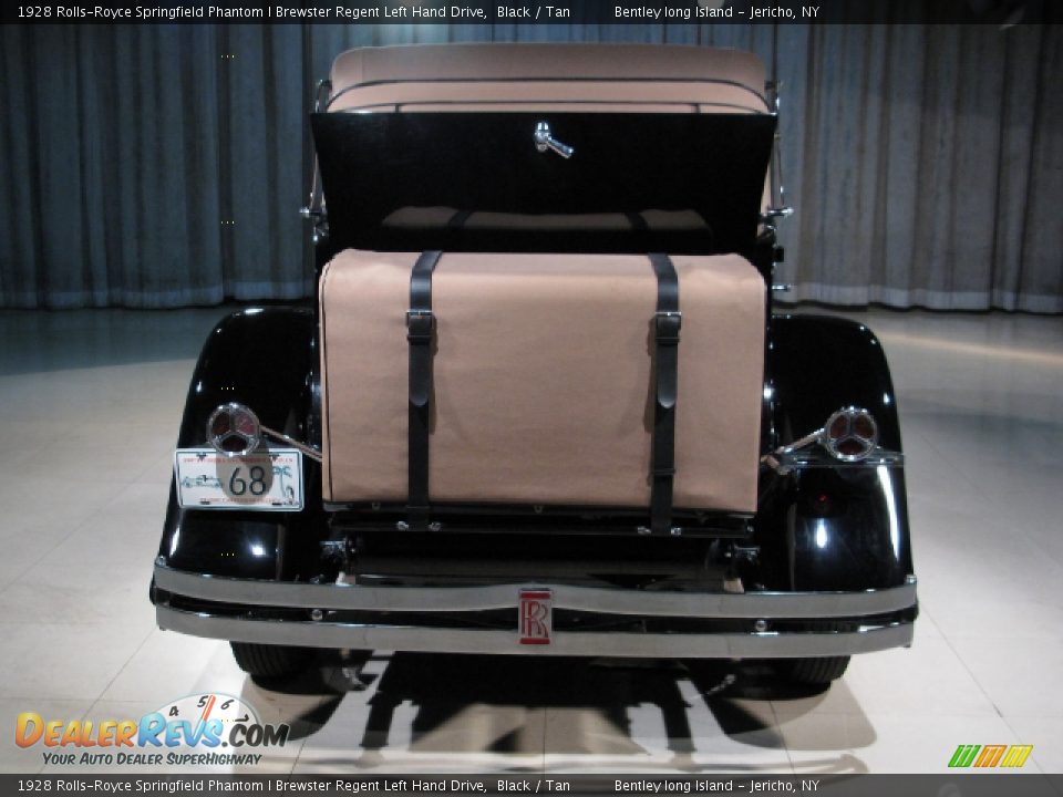1928 Rolls-Royce Springfield Phantom I Brewster Regent Left Hand Drive Black / Tan Photo #16