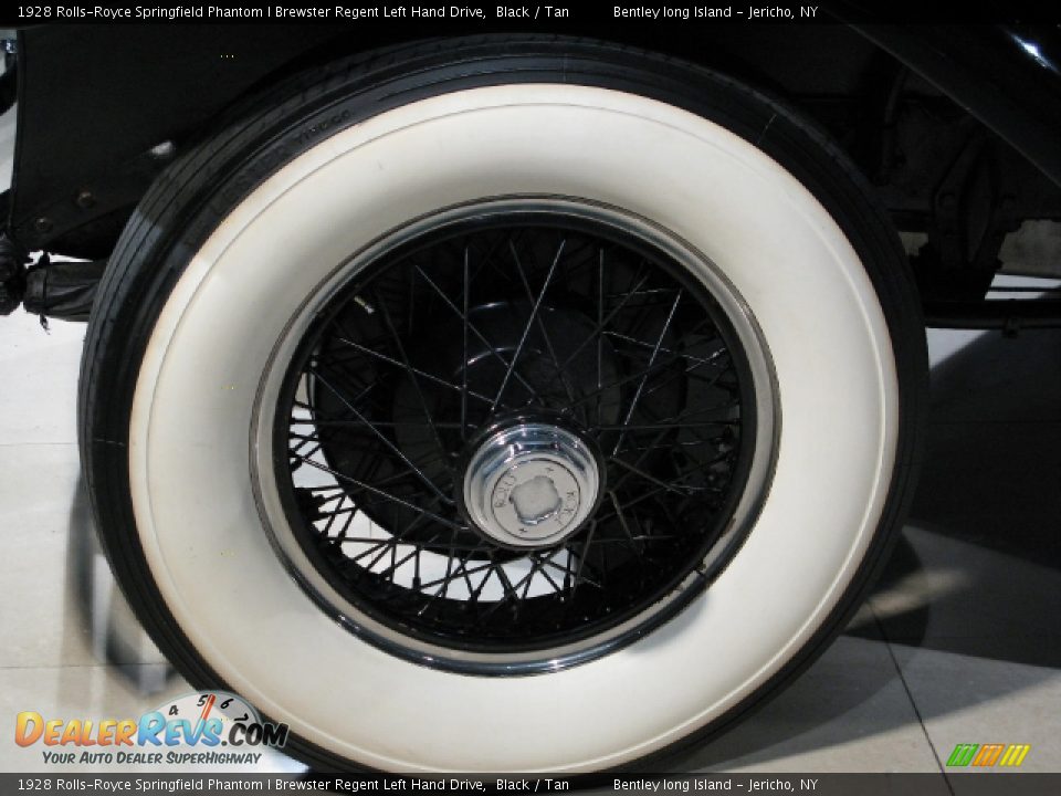 1928 Rolls-Royce Springfield Phantom I Brewster Regent Left Hand Drive Black / Tan Photo #17