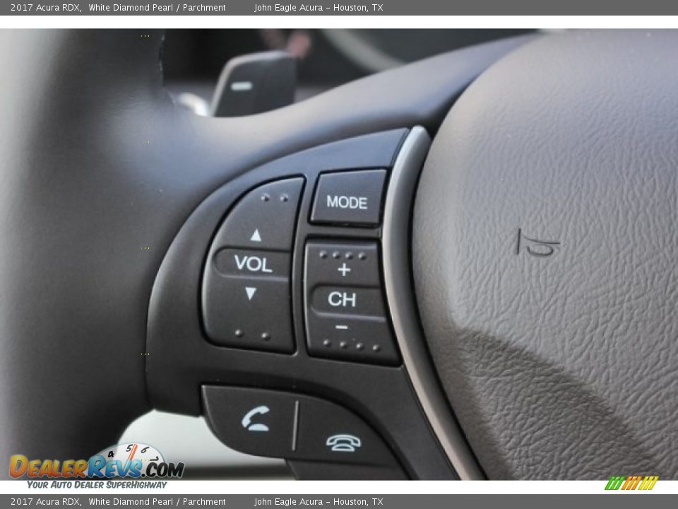 2017 Acura RDX White Diamond Pearl / Parchment Photo #30