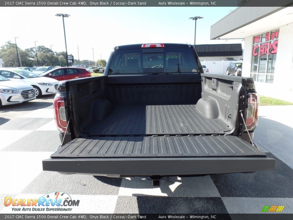 2017 GMC Sierra 1500 Denali Crew Cab 4WD Onyx Black / Cocoa/­Dark Sand Photo #5