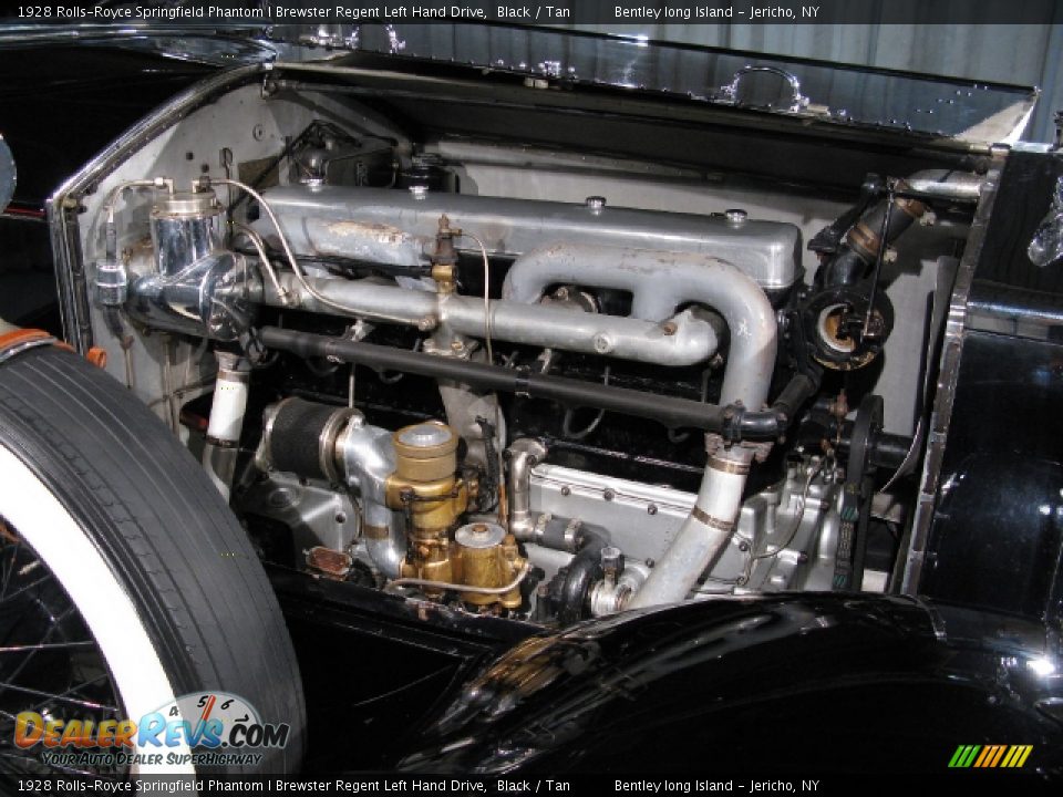 1928 Rolls-Royce Springfield Phantom I Brewster Regent Left Hand Drive Black / Tan Photo #19