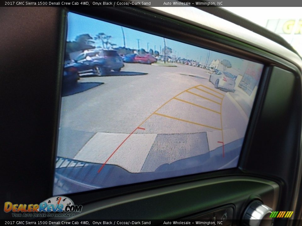 2017 GMC Sierra 1500 Denali Crew Cab 4WD Onyx Black / Cocoa/­Dark Sand Photo #18