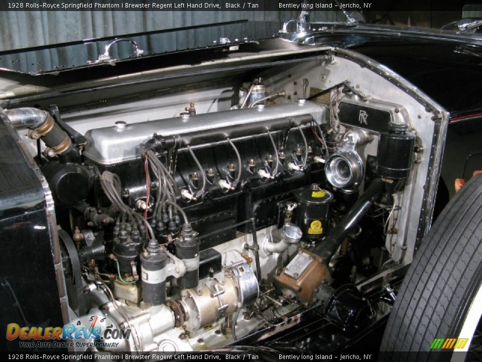 1928 Rolls-Royce Springfield Phantom I Brewster Regent Left Hand Drive Black / Tan Photo #20