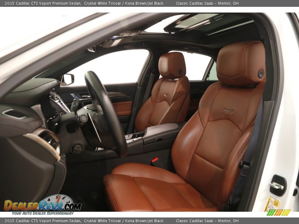 Front Seat of 2015 Cadillac CTS Vsport Premium Sedan Photo #5