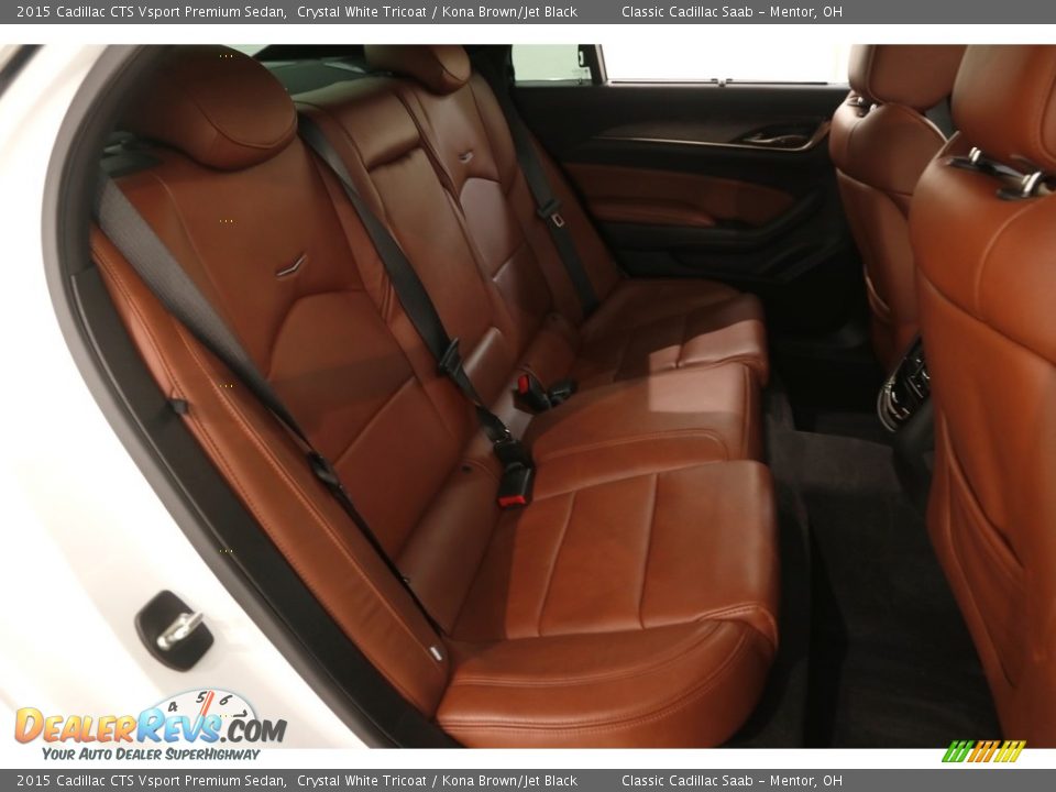 Rear Seat of 2015 Cadillac CTS Vsport Premium Sedan Photo #15