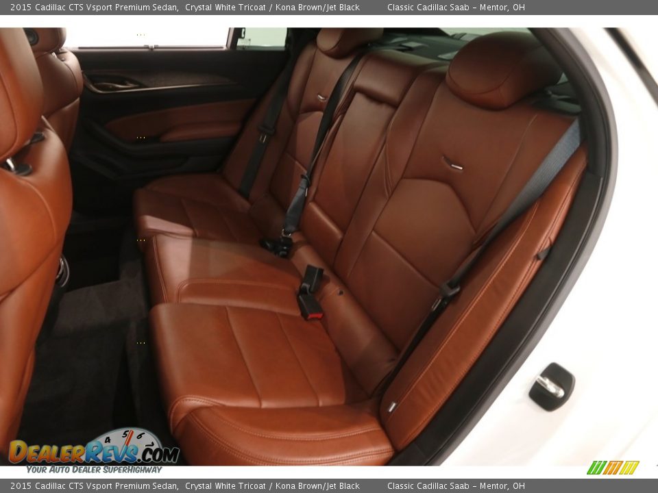 Rear Seat of 2015 Cadillac CTS Vsport Premium Sedan Photo #18