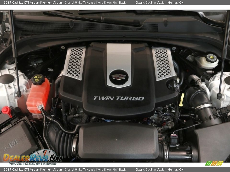 2015 Cadillac CTS Vsport Premium Sedan 3.6 Liter DI Twin-Turbocharged DOHC 24-Valve VVT V6 Engine Photo #21