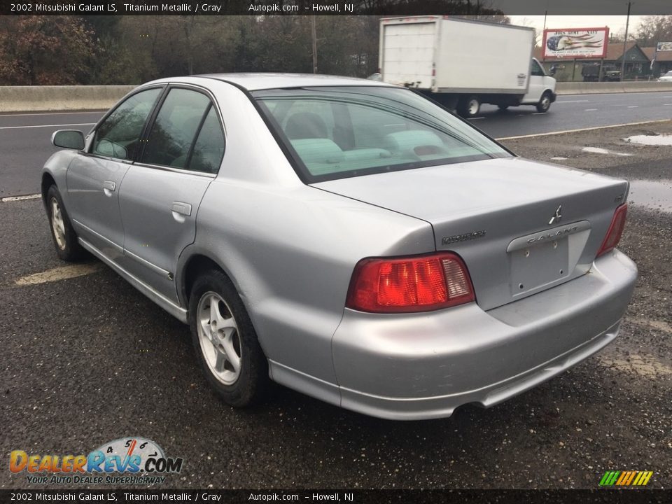2002 Mitsubishi Galant LS Titanium Metallic / Gray Photo #3