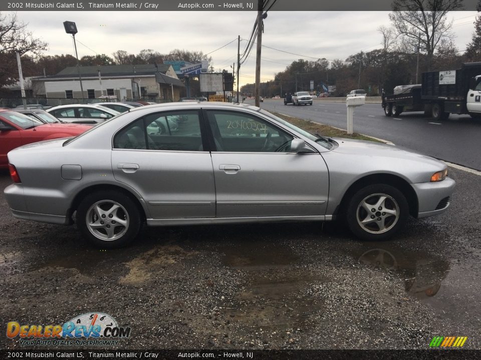 2002 Mitsubishi Galant LS Titanium Metallic / Gray Photo #6