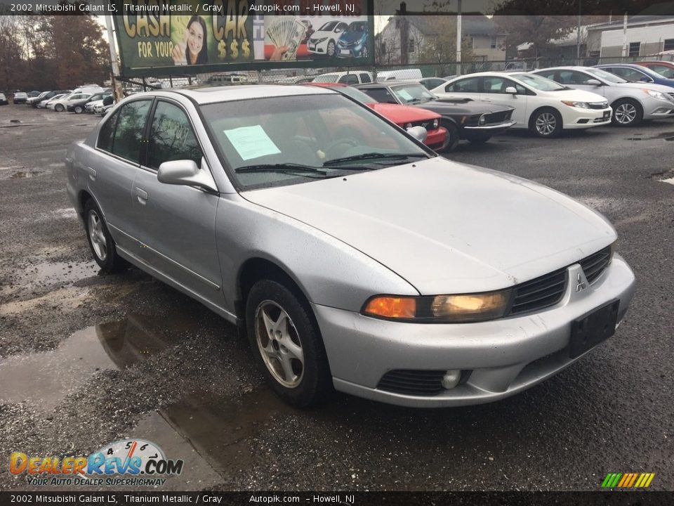 2002 Mitsubishi Galant LS Titanium Metallic / Gray Photo #7
