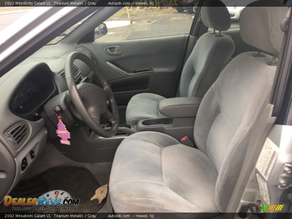 2002 Mitsubishi Galant LS Titanium Metallic / Gray Photo #9