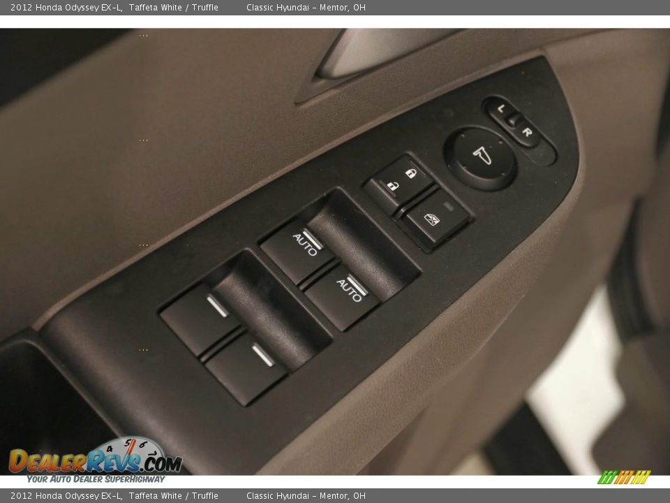 2012 Honda Odyssey EX-L Taffeta White / Truffle Photo #5