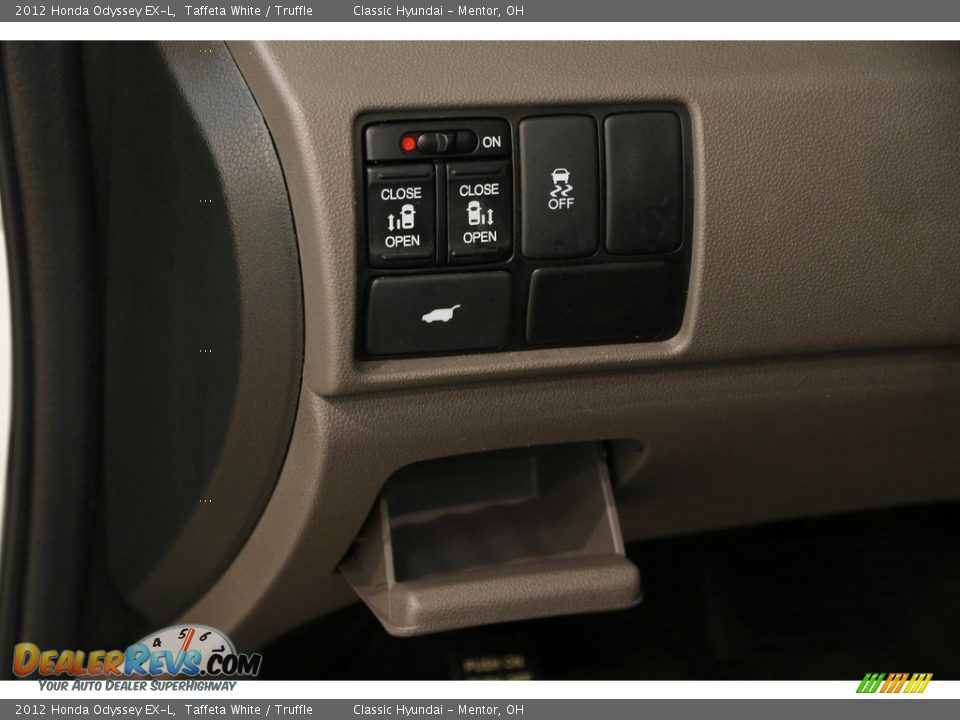 2012 Honda Odyssey EX-L Taffeta White / Truffle Photo #6