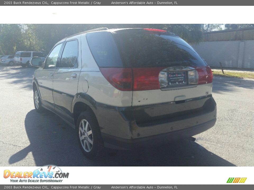 2003 Buick Rendezvous CXL Cappuccino Frost Metallic / Gray Photo #5