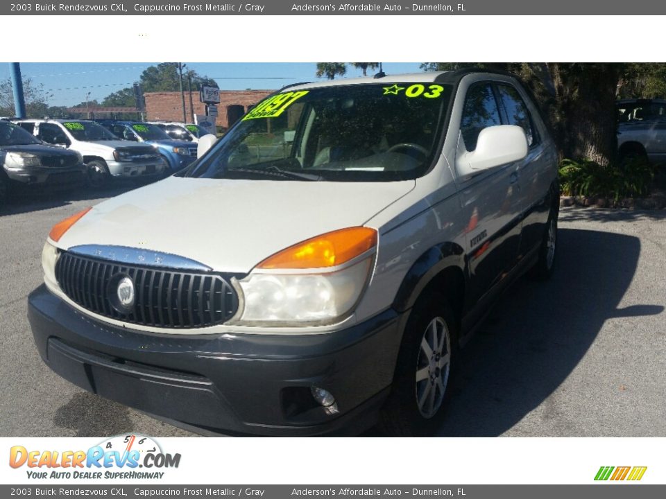 2003 Buick Rendezvous CXL Cappuccino Frost Metallic / Gray Photo #7