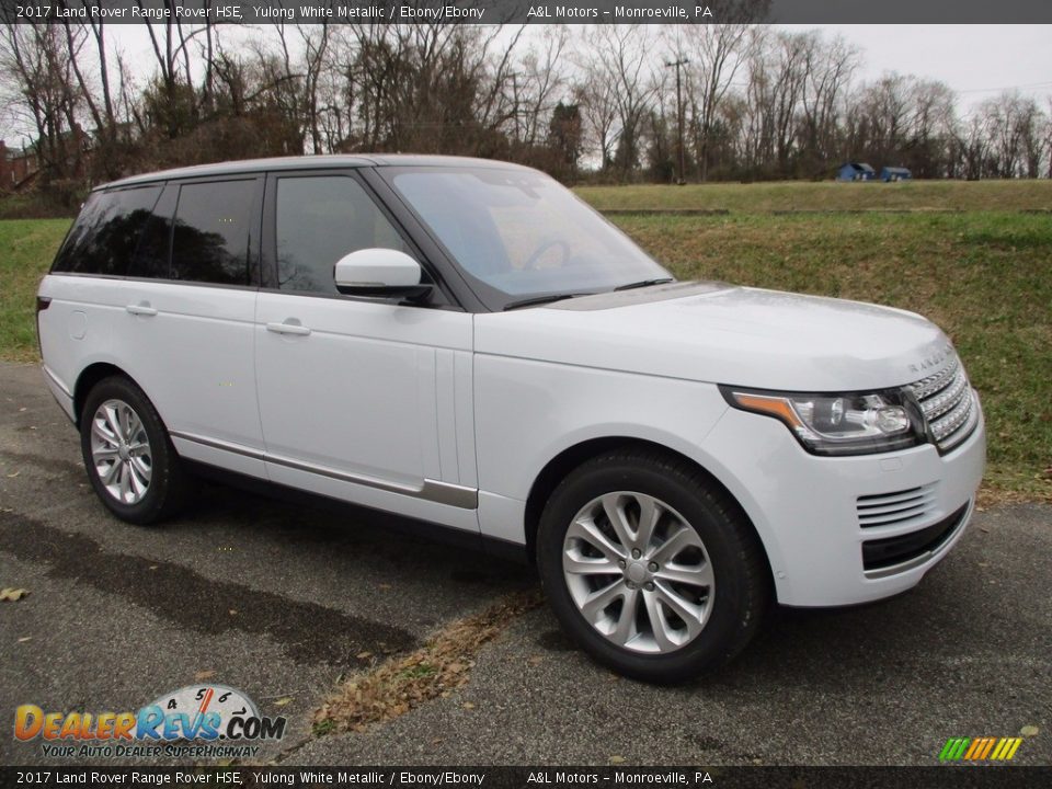 2017 Land Rover Range Rover HSE Yulong White Metallic / Ebony/Ebony Photo #1