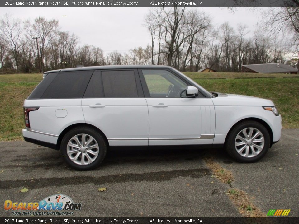2017 Land Rover Range Rover HSE Yulong White Metallic / Ebony/Ebony Photo #2