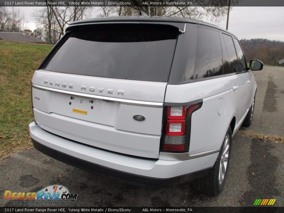 2017 Land Rover Range Rover HSE Yulong White Metallic / Ebony/Ebony Photo #3