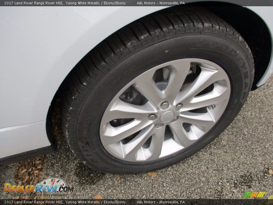 2017 Land Rover Range Rover HSE Yulong White Metallic / Ebony/Ebony Photo #5