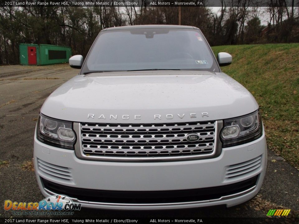 2017 Land Rover Range Rover HSE Yulong White Metallic / Ebony/Ebony Photo #7